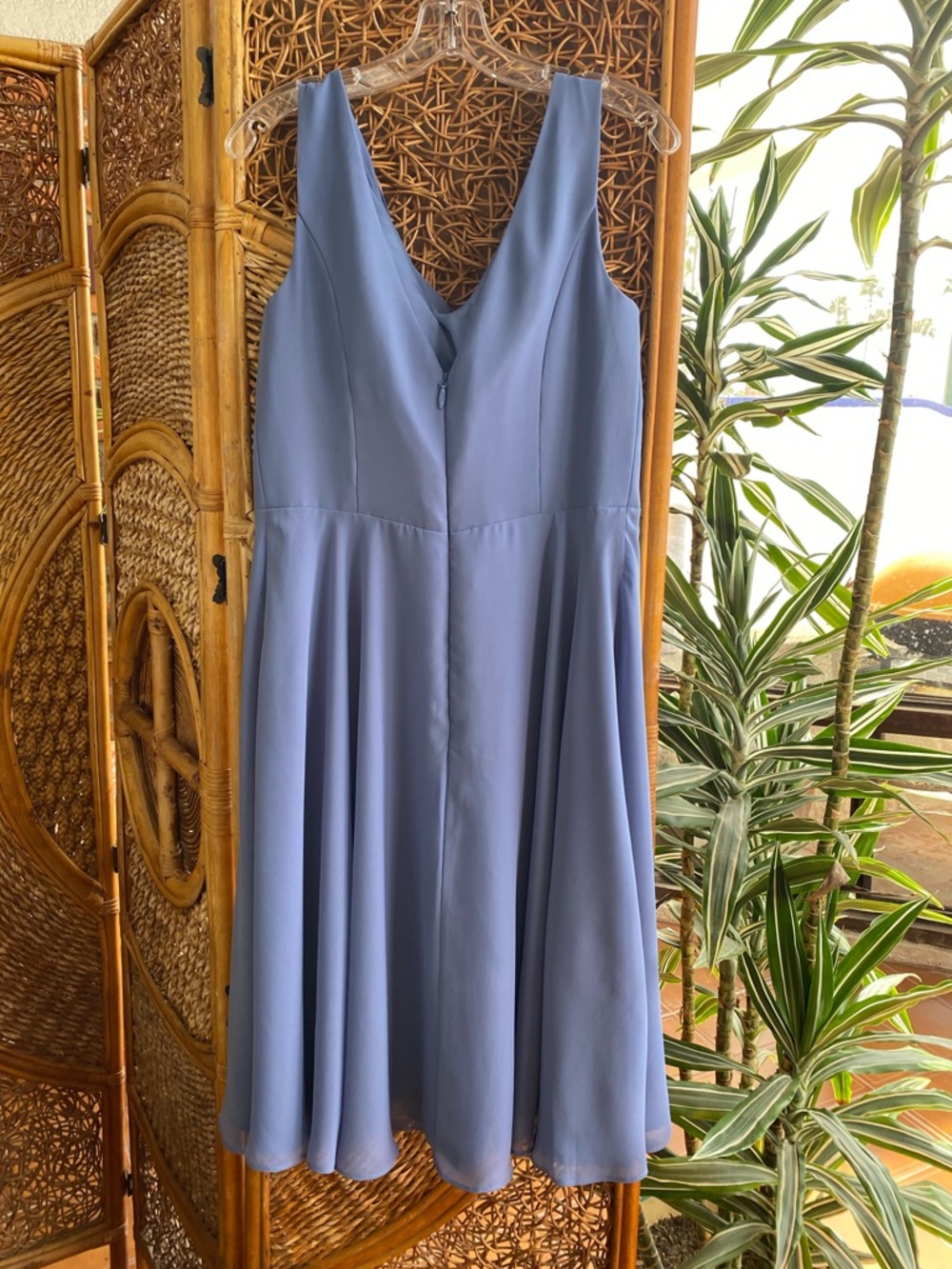 JJ’S House Women's Blue Draped Event Dress New Without Tags. - Picture 2 of 10
